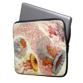 Vintage Quallen Laptopschutzhülle (Vorderseite Links)