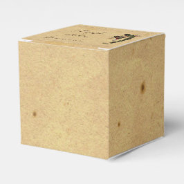 Vintage Quetzal-Bird-Gastgeschenk Hochzeit Geschenkschachtel