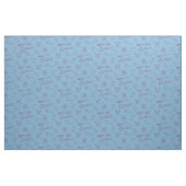 Vintage QUIDDITCH™-Skizzenmuster Stoff (Yard (91,4 cm))