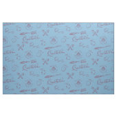 Vintage QUIDDITCH™-Skizzenmuster Stoff (Fat Quarter (45,7 x 55,9 cm))