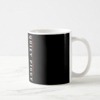 Vintage Quiet Piggy Amerikanische Politische Funny Kaffeetasse