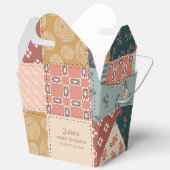 Vintage-Quilt-Geschenkbox Geschenkschachtel (Offen)