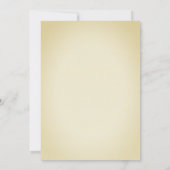 Vintage Quinceañera mis quince Party Einladung (Rückseite)