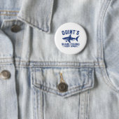 Vintage Quint's Haifischangeln 1974 Retro Fischer Button (Beispiel)