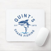 Vintage Quint's Haifischfang 1975 Retro Mousepad (Mit Mouse)