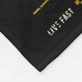 Vintage Race Car Design  Fleecedecke (Ecke)