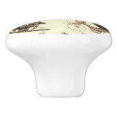 Vintage Räder Keramikknauf (Seitenansicht)