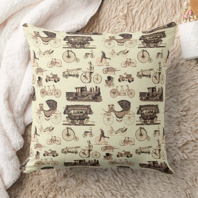Vintage Räder Kissen (Decke)