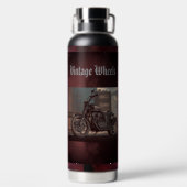 Vintage Räder Wasserflasche Trinkflasche (Rückseite)