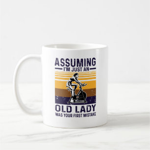 Vintage-Radfahrt-Shirt Kaffeetasse