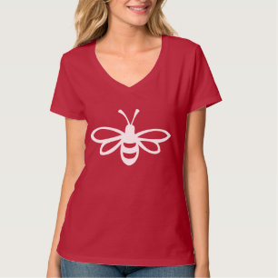 Vintage-Radierung Biologische Honigbiene Kunst T-Shirt