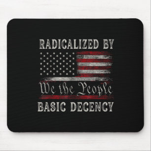Vintage radikalisiert durch grundlegende Anständig Mousepad