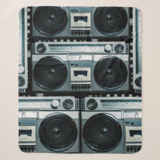 Vintage Radio Boombox Sherpadecke