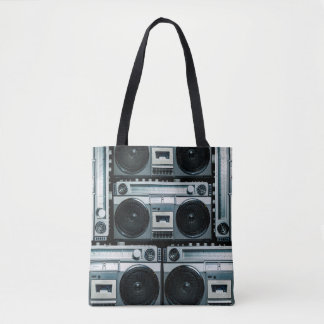 Vintage-Radio-Boombox Tasche