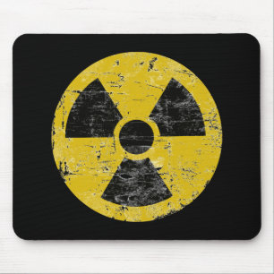 Vintage Radioaktiv Mousepad