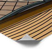 Vintage Radios Poster (Ecke)