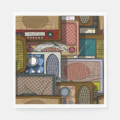 Vintage Radios Serviette (Vorderseite)
