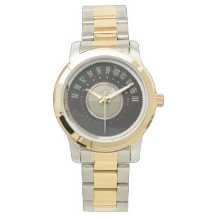 Vintage Radioskala Armbanduhr