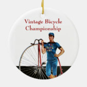 Vintage Radmeisterschaft Keramikornament (Hinten)