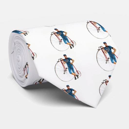 Vintage Radmeisterschaft Krawatte (Gerollt)