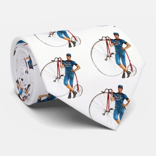 Vintage Radmeisterschaft Krawatte (Gerollt)