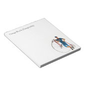 Vintage Radmeisterschaft Notizblock (angewinkelt)