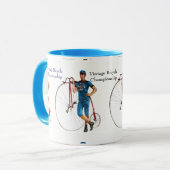 Vintage Radmeisterschaft Tasse (Vorderseite Links)