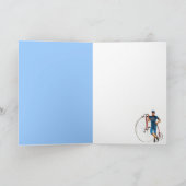 Vintage Radmeisterschaft, Vatertag Karte (Innenseite)