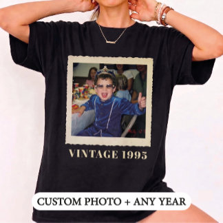 Vintage-Rahmen für Geburtsjahr im Retro-Stil T-Shirt