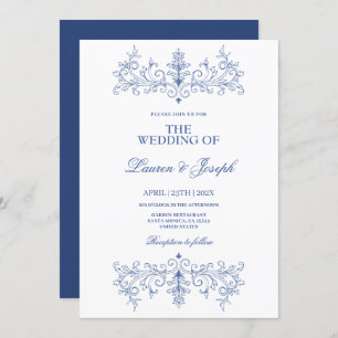 Vintage RahmenWedding Einladung