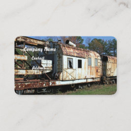 Vintage Rail Cars Business Card Visitenkarte