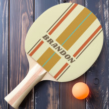 Vintage Rainbow-Board-Streifen mit Namen