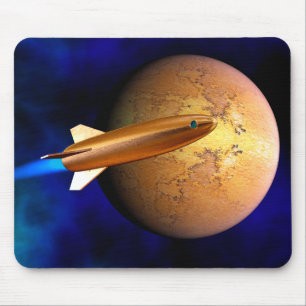 Vintage Rakete Mousepad