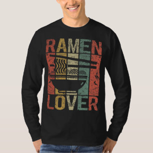 Vintage Ramen-Liebhaber (Grunge-Effekt) T-Shirt