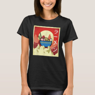 Vintage-Ramen-Schale Japanische Nudeln Asien Foodi T-Shirt