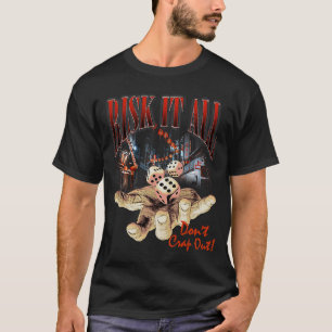 Vintage-Rap Würfel Craps Rollen Würfel Rollen Gl T-Shirt