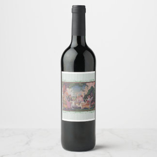 Vintage-Rasen-Party-Wein-Etiketten (Oder?) Weinetikett