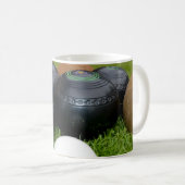 Vintage Rasenschüsseln und Jack, Kaffee Tasse (VorderseiteRechts)