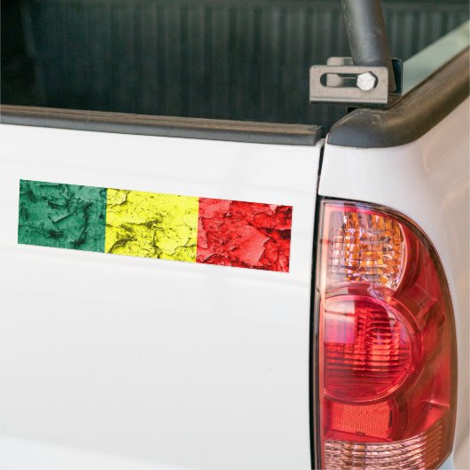 Vintage rasta Flagge Autoaufkleber (Auf Lkw)