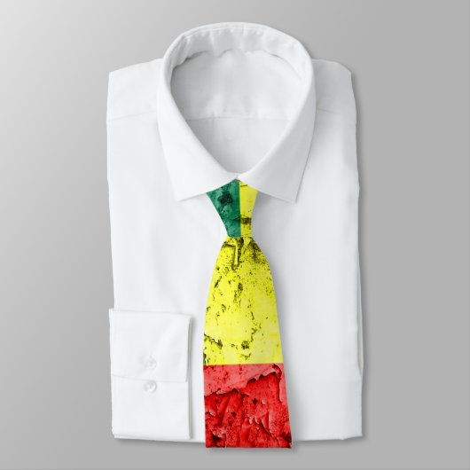 Vintage rasta Flagge Krawatte (Gebunden)