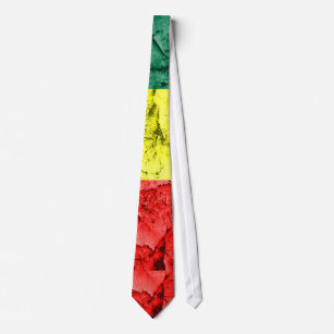 Vintage rasta Flagge Krawatte