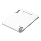 Vintage Rasterfarm Notizblock (Rotiert)