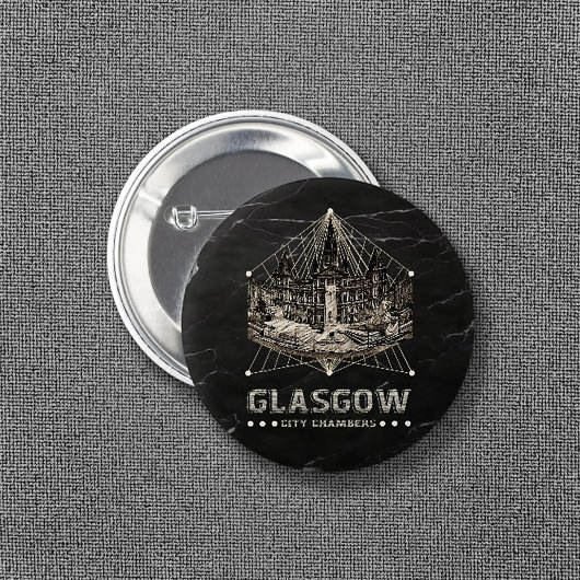 Vintage Rathaus Button