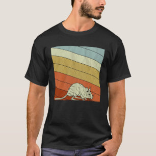 Vintage Ratte für Jungen Mädchen Ratte Retro T-Shirt