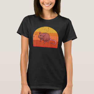 vintage Ratte Maus Nagetier süße Ratte T-Shirt