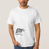 Vintage Ratte T-Shirt (Vorderseite)