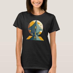 Vintage Raumschiff Retro-Raumschiff Science-Fictio T-Shirt