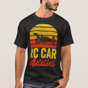 Vintage rc Autos Rennen oder Rennfahrer RC-Auto co T-Shirt