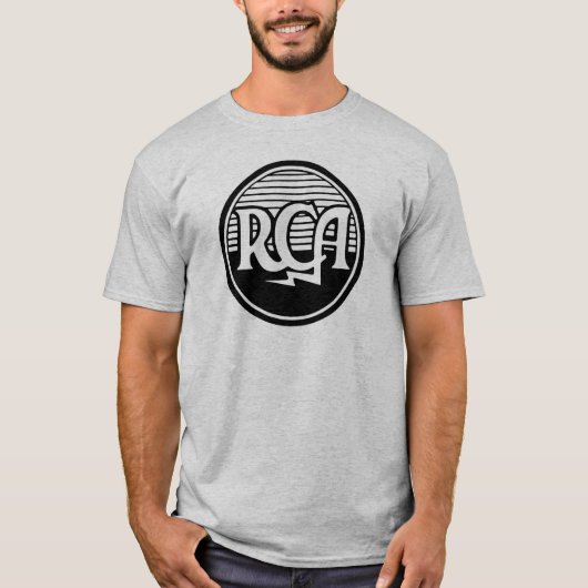 Vintage-RCA-Logo-T-Shirt T-Shirt (Vorderseite)