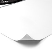 Vintage Rebellenträger Chopper Motorrad Poster (Ecke)